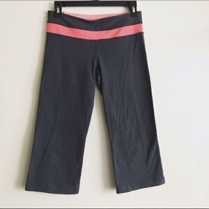 Lululemon wunder under cropped pants Reversible Womens Size 6‎ Yoga Running